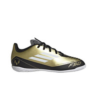 adidas botas fútbol sala niño F50 MESSI CLUB IN JR ORBL lateral exterior
