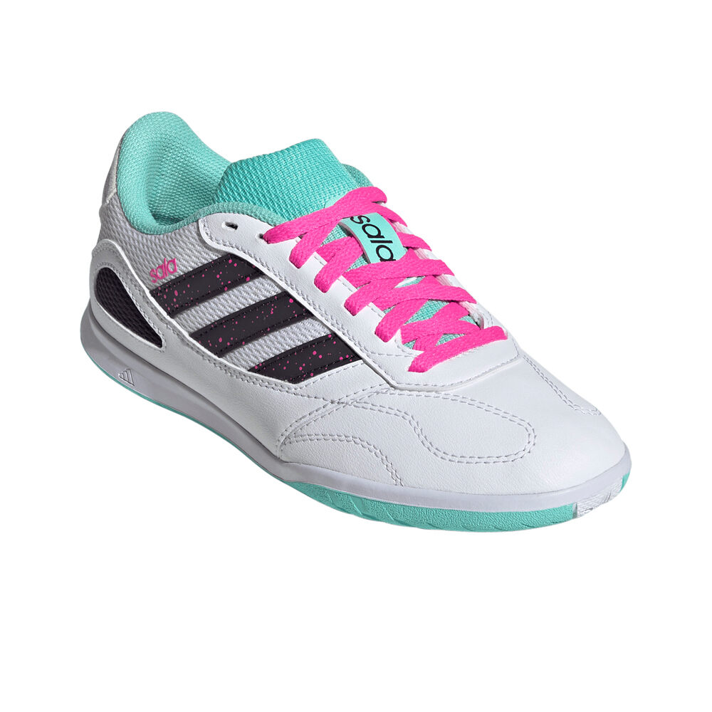 adidas botas fútbol sala niño SUPER SALA JR AZBL lateral interior