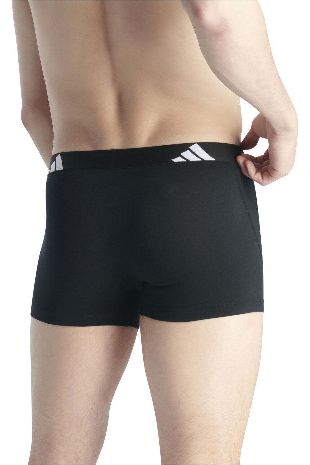 adidas boxer TRUNK 2P ACTIVE FLEX COTTON vista trasera