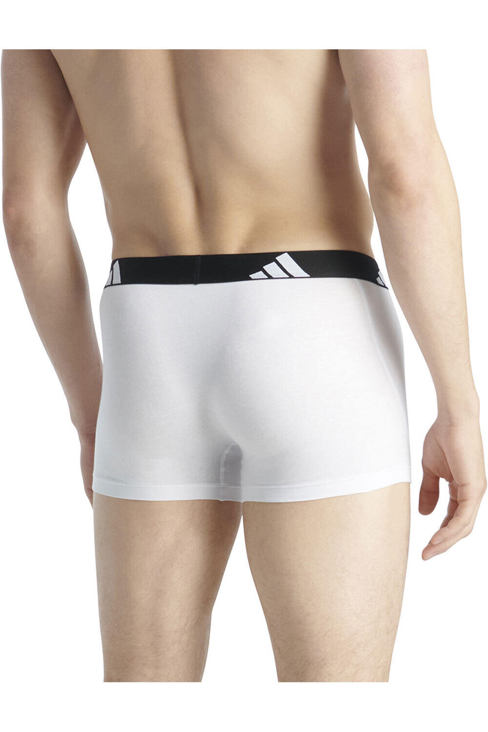 adidas boxer TRUNK 3P ACTIVE FLEX COTTON vista trasera