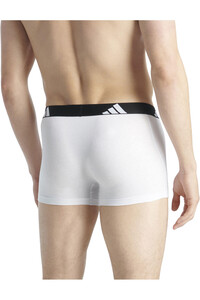 adidas boxer TRUNK 3P ACTIVE FLEX COTTON vista trasera