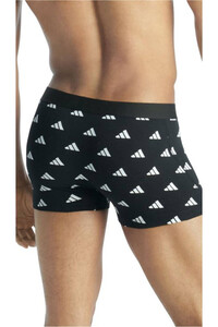adidas boxer TRUNK 3P ACTIVE FLEX COTTON vista trasera