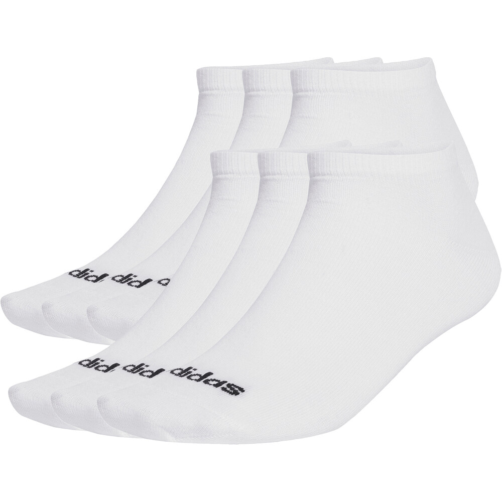 adidas calcetines deportivos C LIN CREW 6P vista frontal