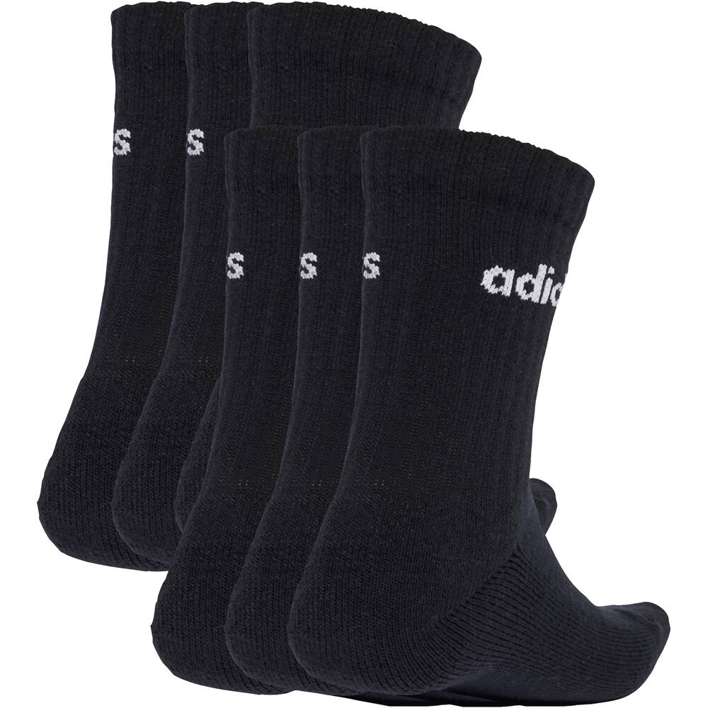 adidas calcetines deportivos LINEAR CREW 01