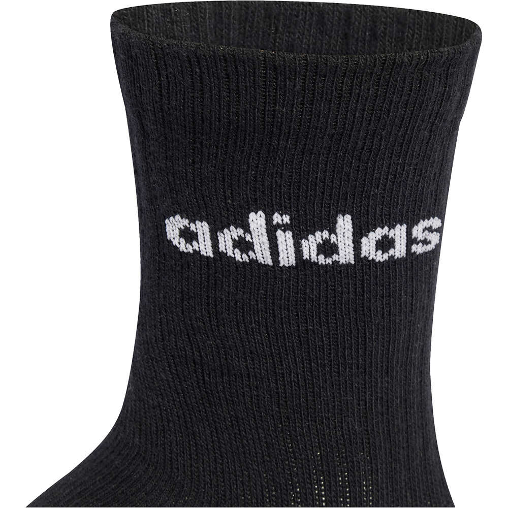 adidas calcetines deportivos LINEAR CREW 02
