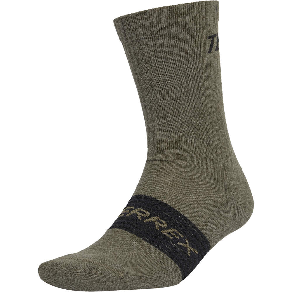 adidas calcetines montaña TRX MT SCK 3PP vista frontal