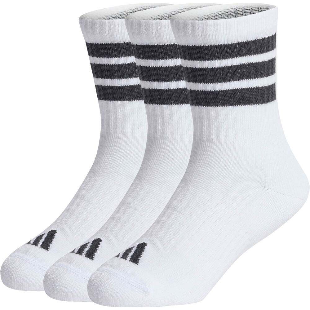 adidas calcetines niño 3S KD C CRW 3P vista frontal