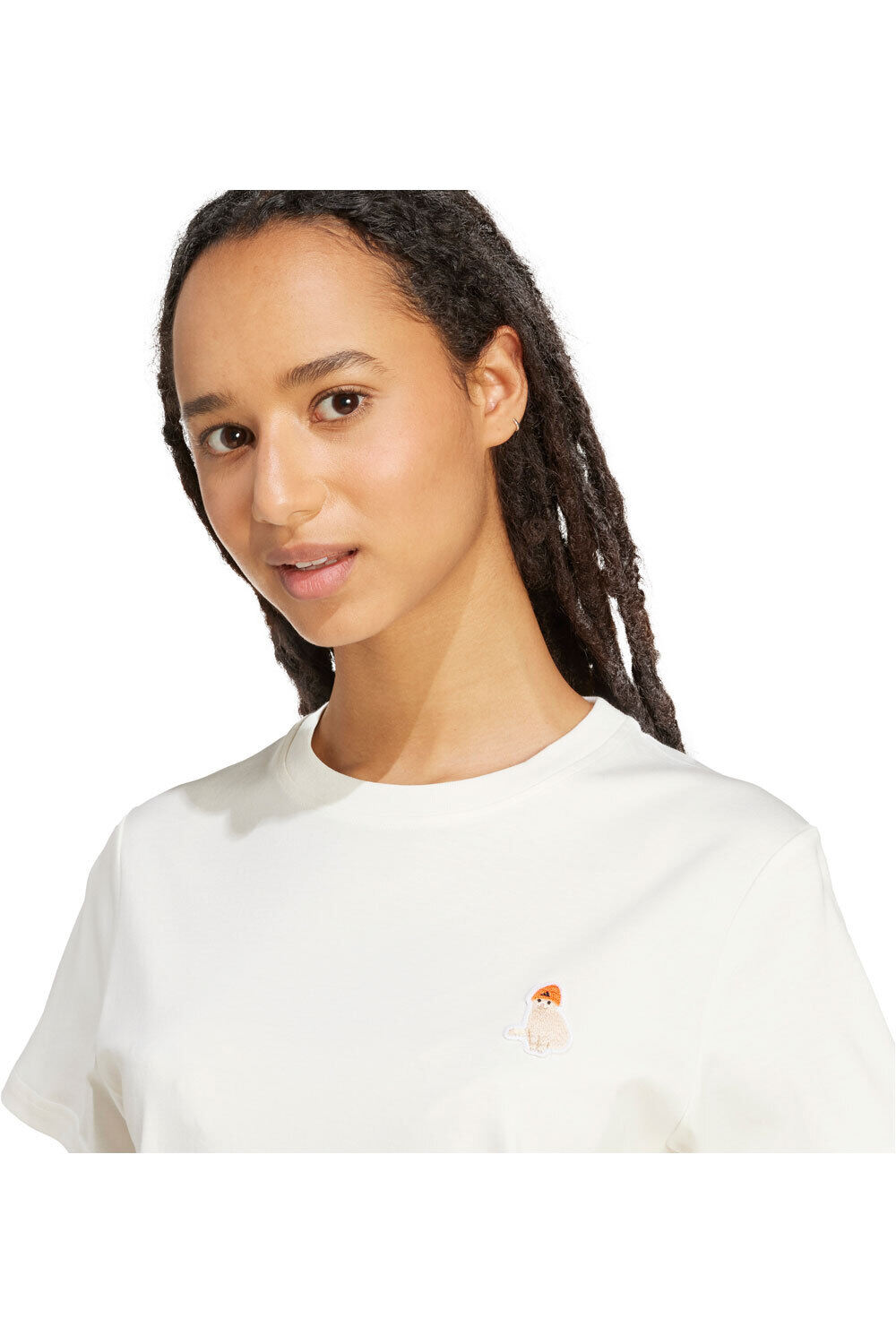 adidas camisa manga corta mujer CAT PATCH GRAPHIC 03
