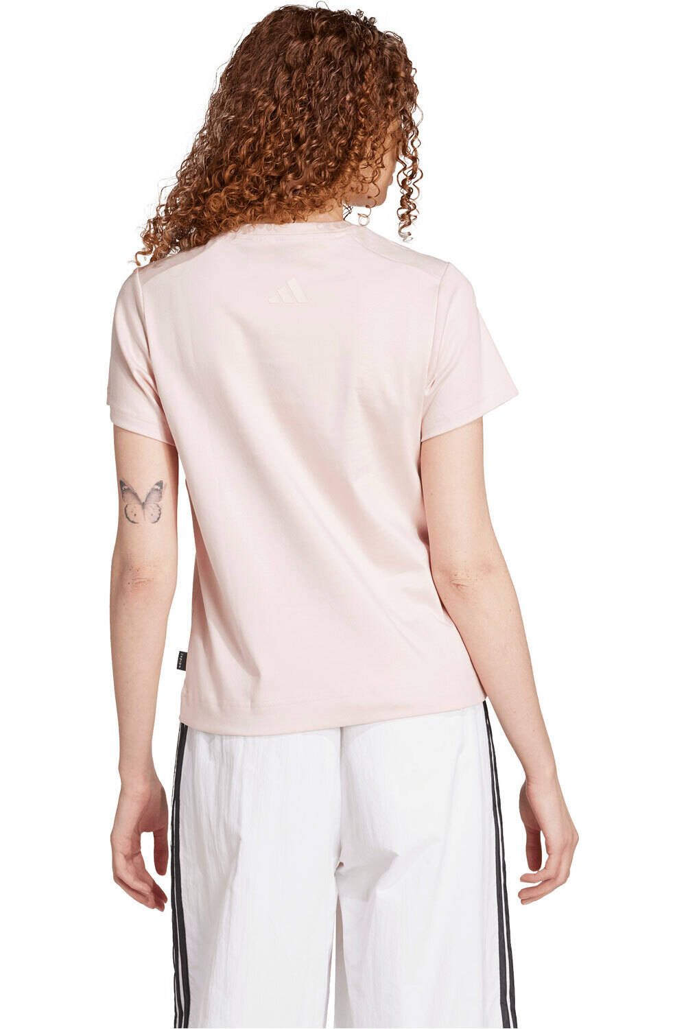 adidas camisa manga corta mujer CAT PATCH GRAPHIC vista trasera