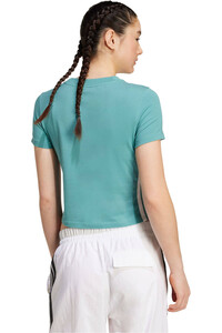 adidas camisa manga corta mujer ESSENTIALS vista trasera