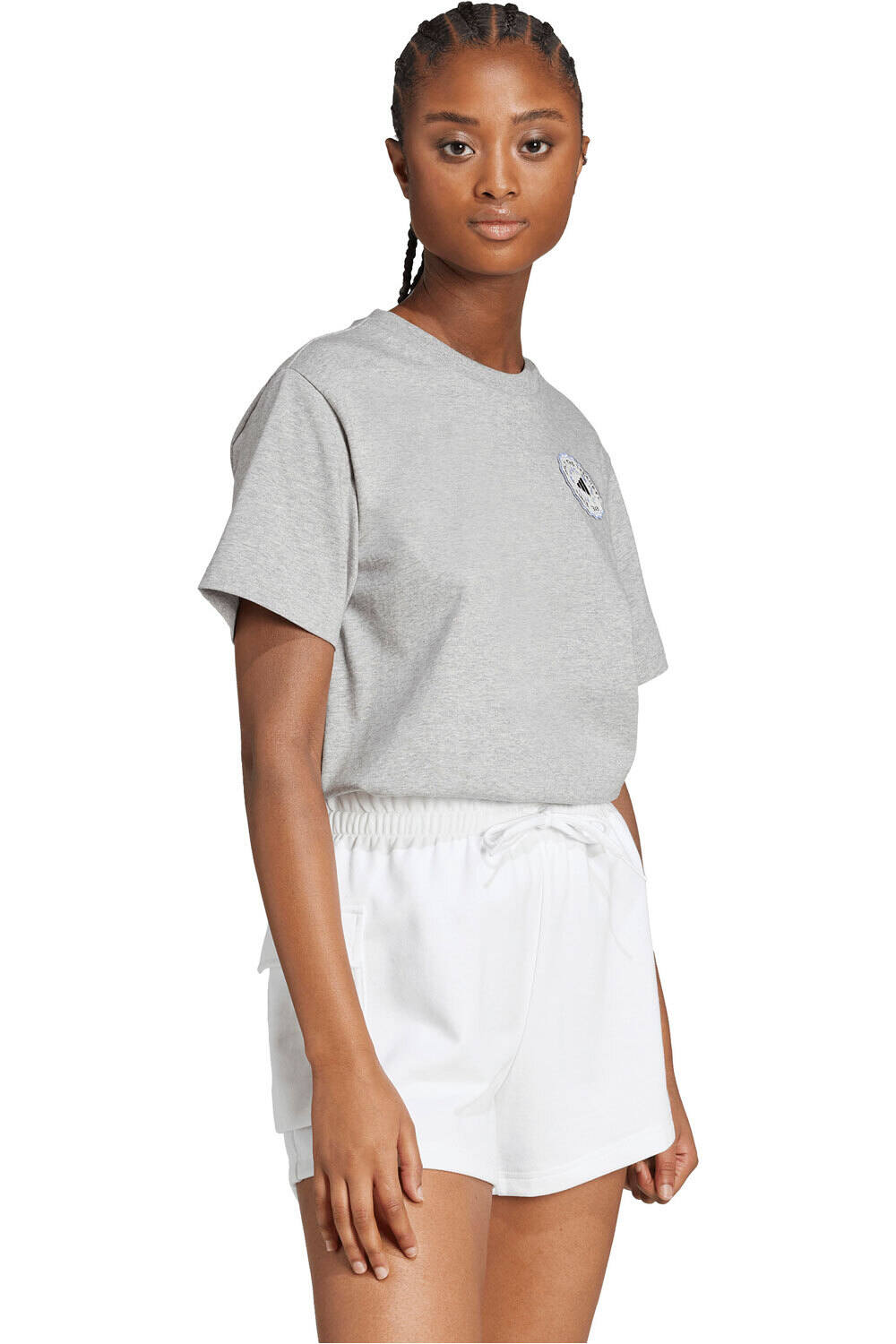 adidas camisa manga corta mujer FARMERS MARKET GRAPHIC vista detalle