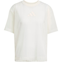 adidas camisa manga corta mujer SOFT LUX MESH vista detalle