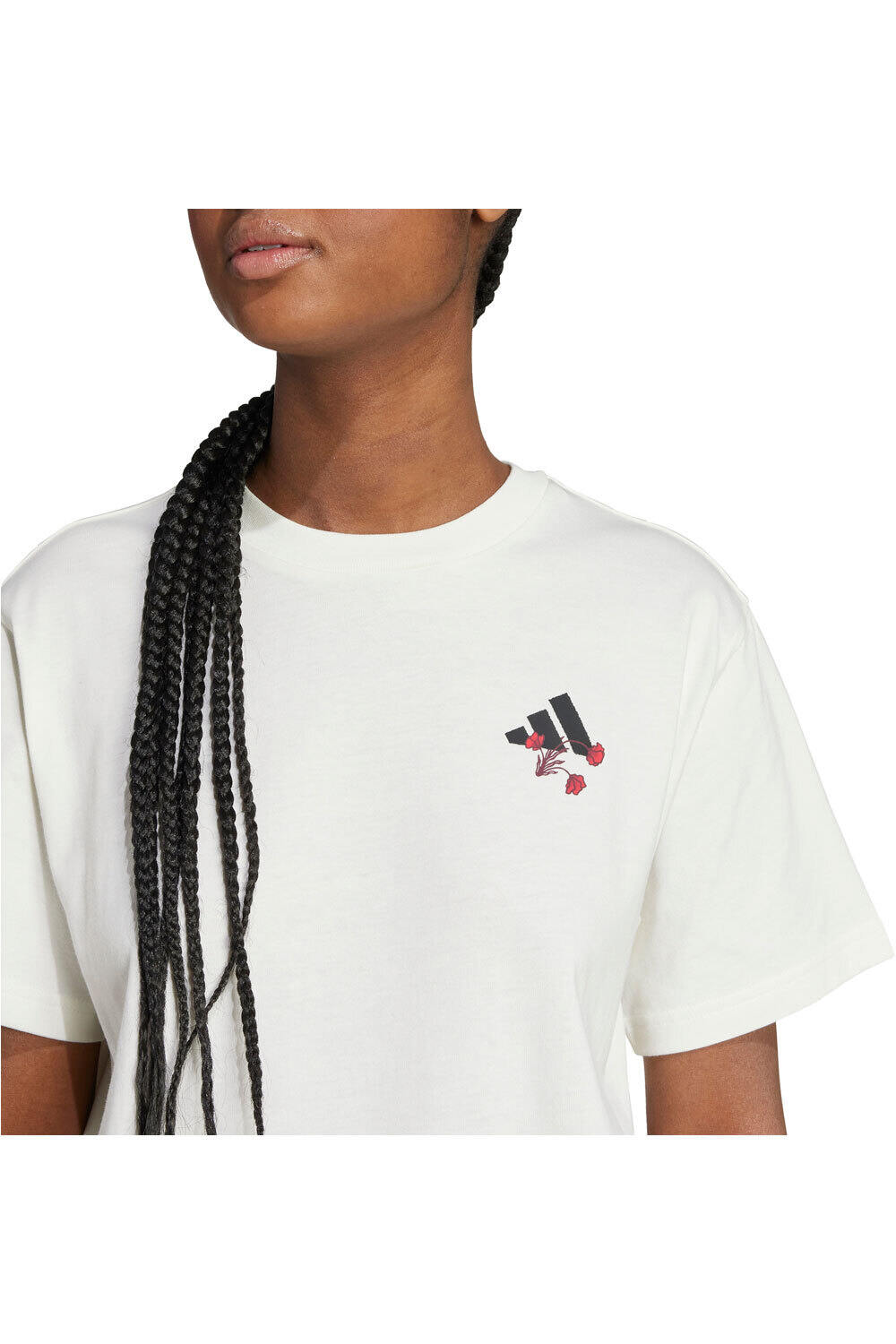 adidas camisa manga corta mujer TIRO FLORAL GRAPHIC 03