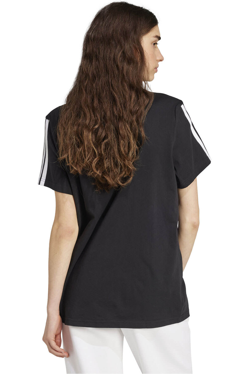 adidas camisa manga corta mujer W 3S BF T vista trasera