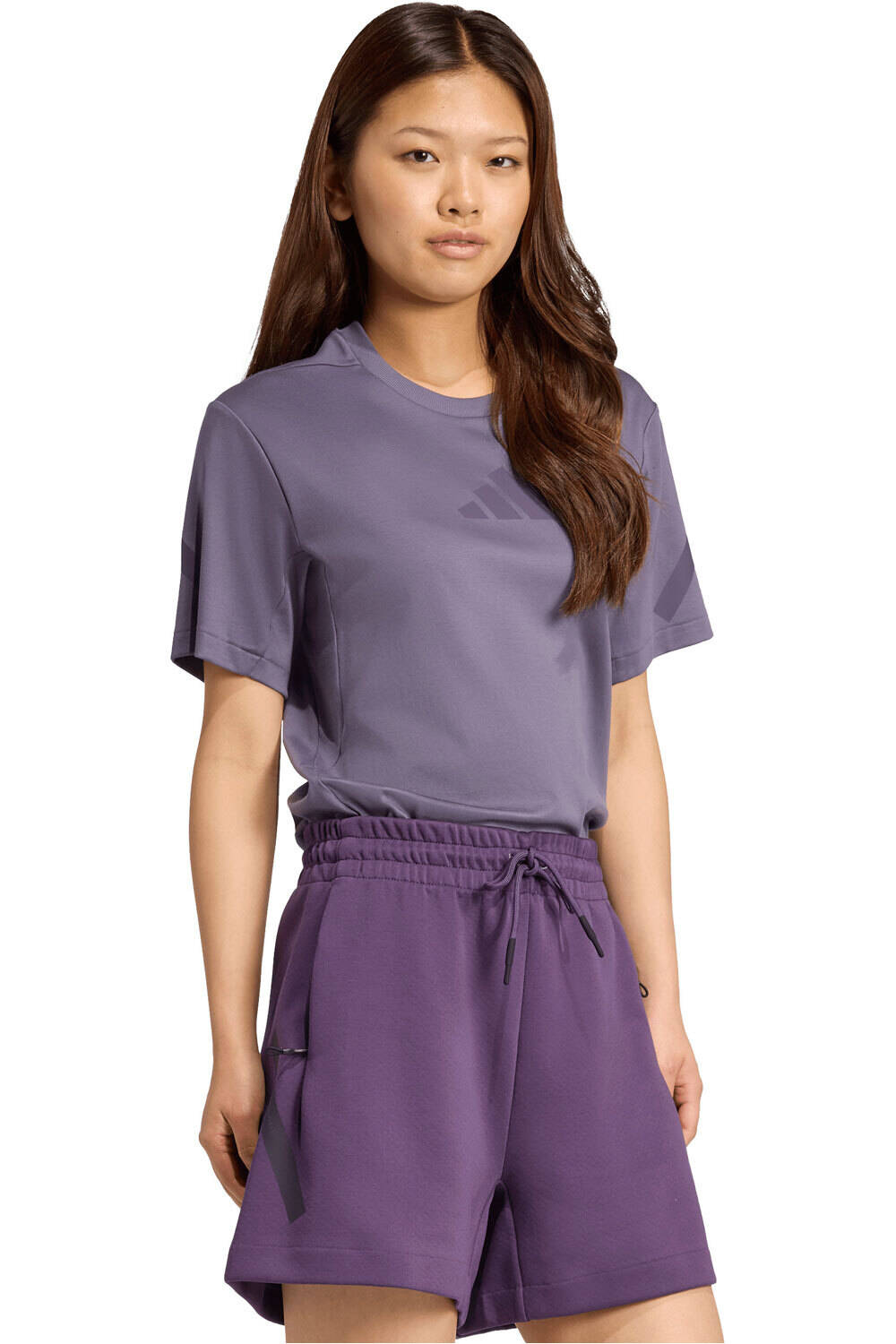 adidas camisa manga corta mujer Z.N.E. vista detalle