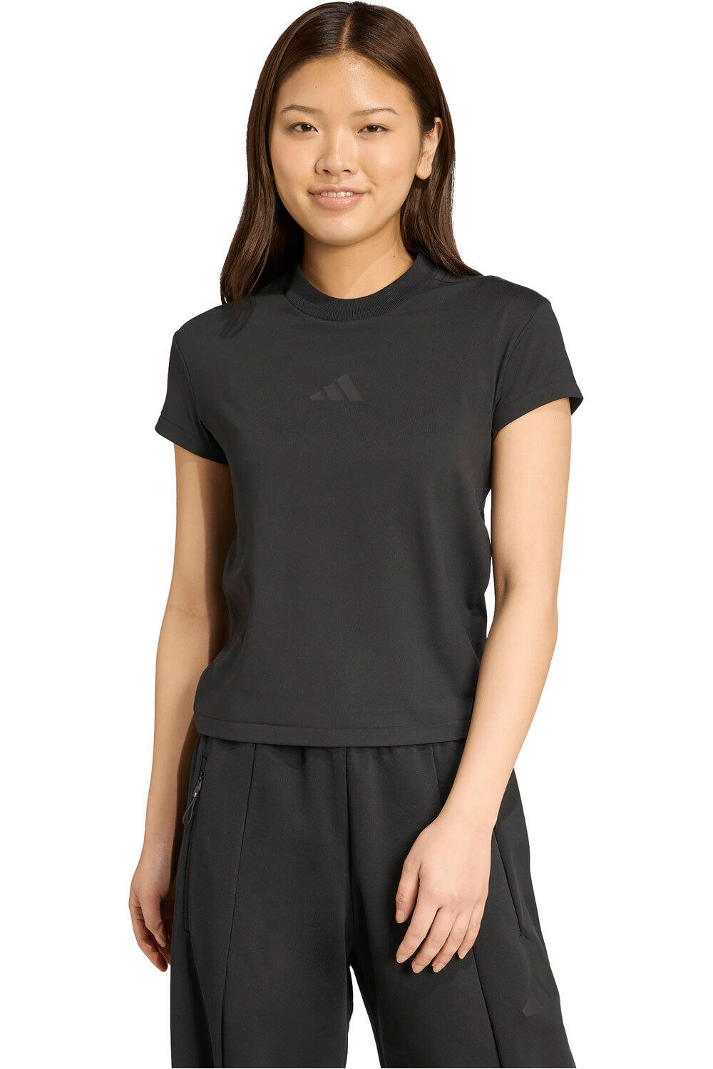 adidas camisa manga corta mujer Z.N.E. vista frontal