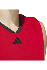 adidas camiseta baloncesto 3-STRIPES TANK vista detalle