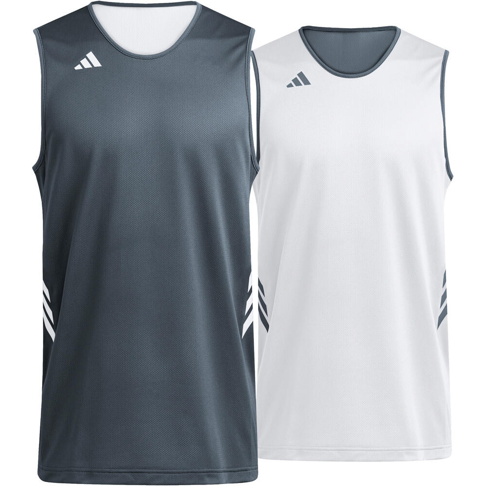 adidas camiseta baloncesto niños 3G SPEED REVERSIBLE BASKET vista frontal