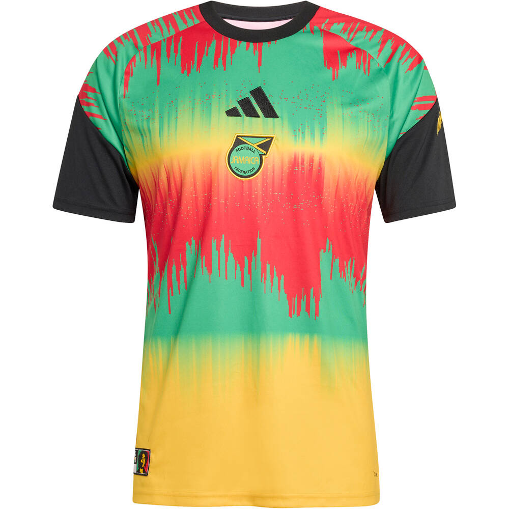 adidas camiseta de fútbol oficiales 1 EQUIPACIN JAMAICA 26 PRE MATCH 04