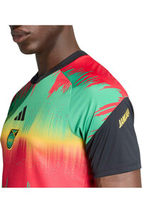 adidas camiseta de fútbol oficiales 1 EQUIPACIN JAMAICA 26 PRE MATCH vista detalle