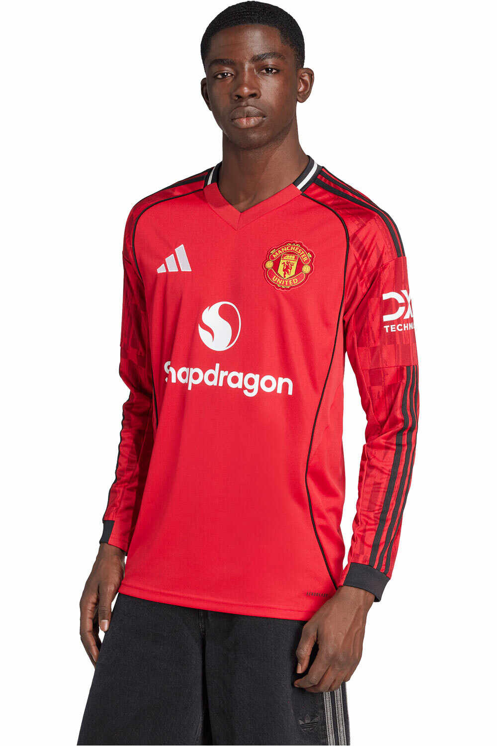 adidas camiseta de fútbol oficiales 1 EQUIPACIN MANCHESTER UNITED 25/26 vista frontal