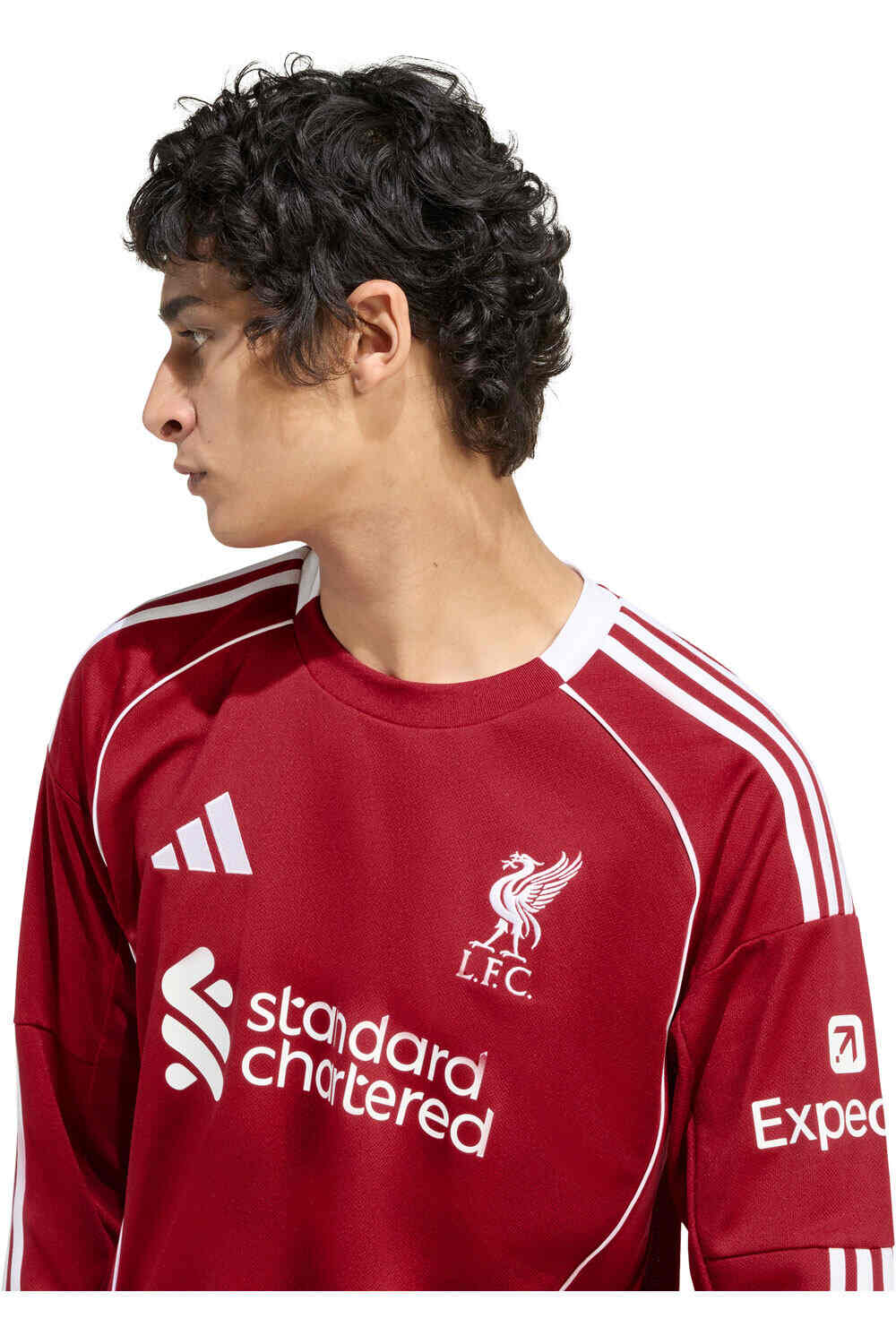 adidas camiseta de fútbol oficiales 1 EQUIPACIN ML LIVERPOOL FC 25/26 vista detalle