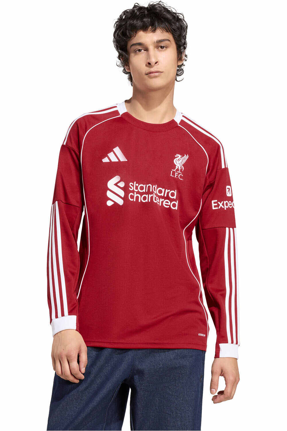 adidas camiseta de fútbol oficiales 1 EQUIPACIN ML LIVERPOOL FC 25/26 vista frontal
