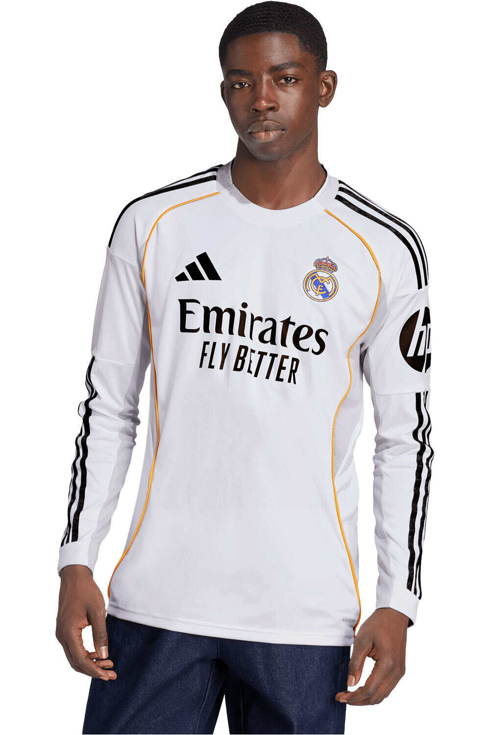 adidas camiseta de fútbol oficiales 1 EQUIPACIN REAL MADRID 25/26 vista frontal