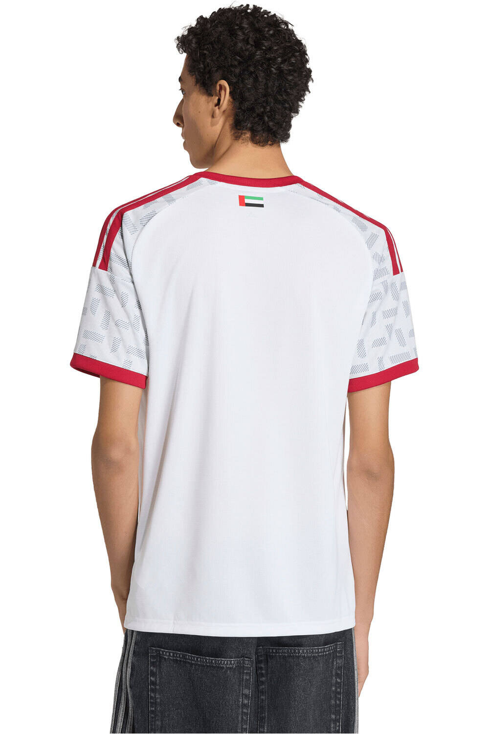 adidas camiseta de fútbol oficiales 1 EQUIPACION EMIRATOS ARABES 26 vista trasera