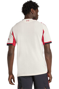 adidas camiseta de fútbol oficiales 2 EQUIPACIN LIVERPOOL FC 25/26 vista trasera