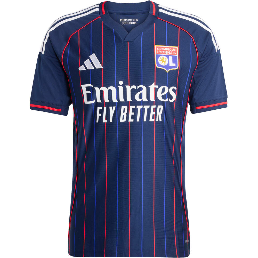adidas camiseta de fútbol oficiales 2 EQUIPACIN OLYMPIQUE LYON 25/26 04