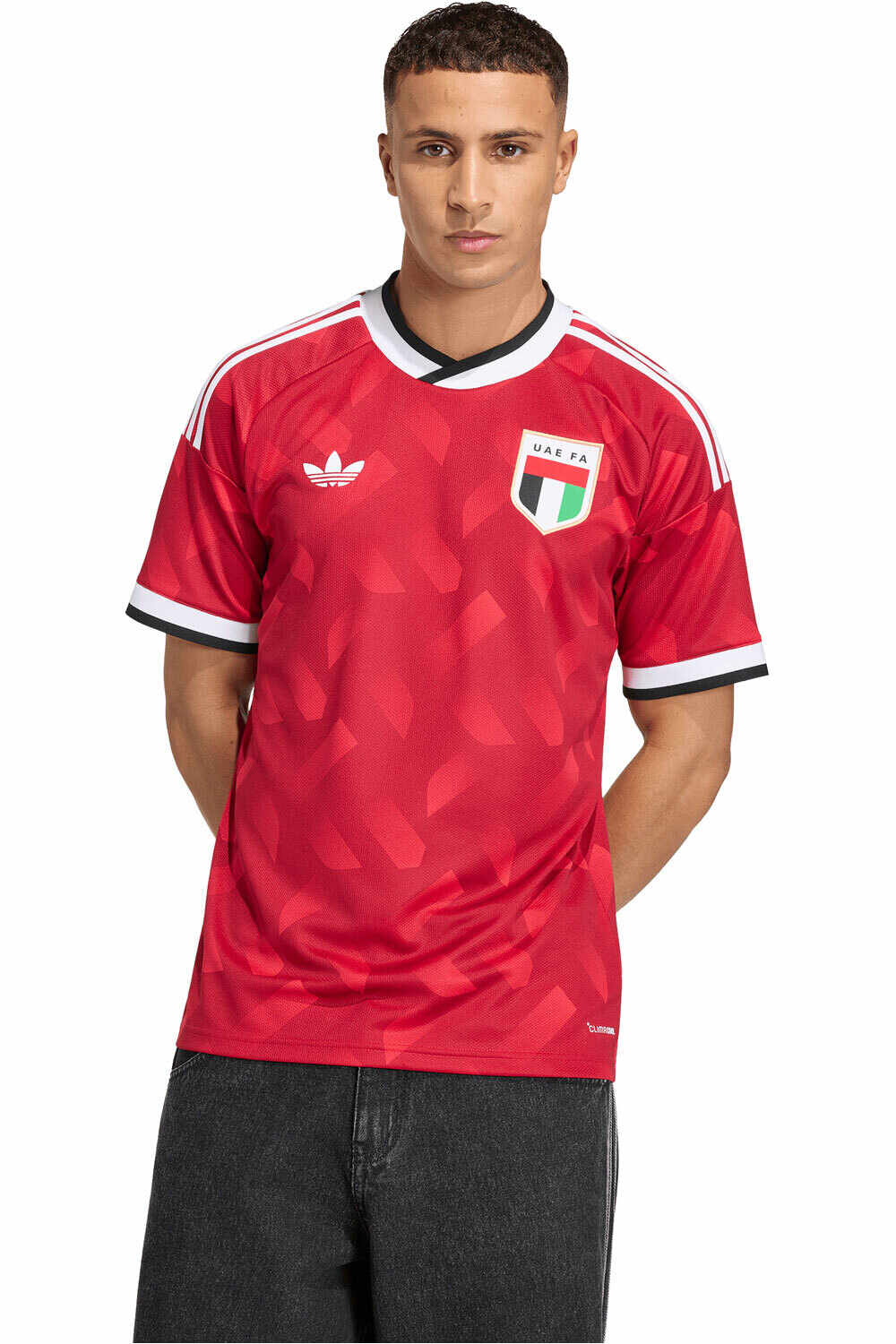 adidas camiseta de fútbol oficiales 2 EQUIPACION EMIRATOS ARABES 26 vista frontal