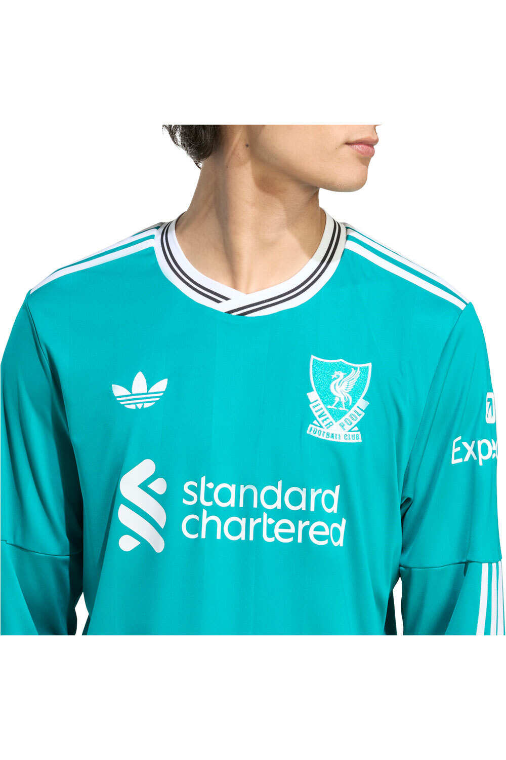 adidas camiseta de fútbol oficiales 3 EQUIPACIN ML LIVERPOOL FC 25/26 vista detalle