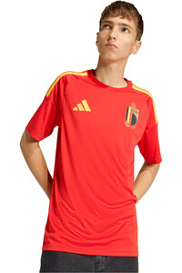 adidas camiseta de fútbol oficiales AFICIONADO BELGICA 26 1 EQUIPACION vista detalle