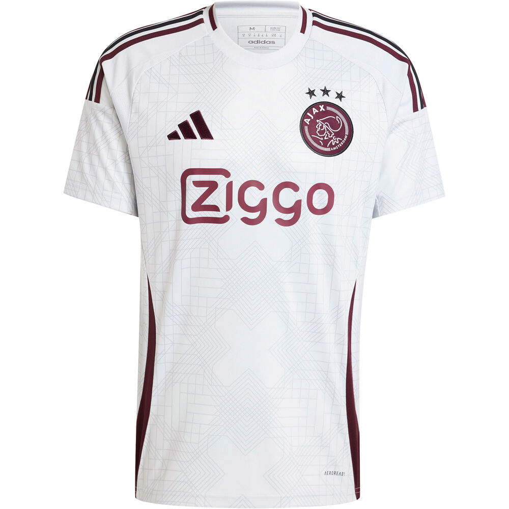 adidas camiseta de fútbol oficiales AJAX 25  3 JSY vista detalle
