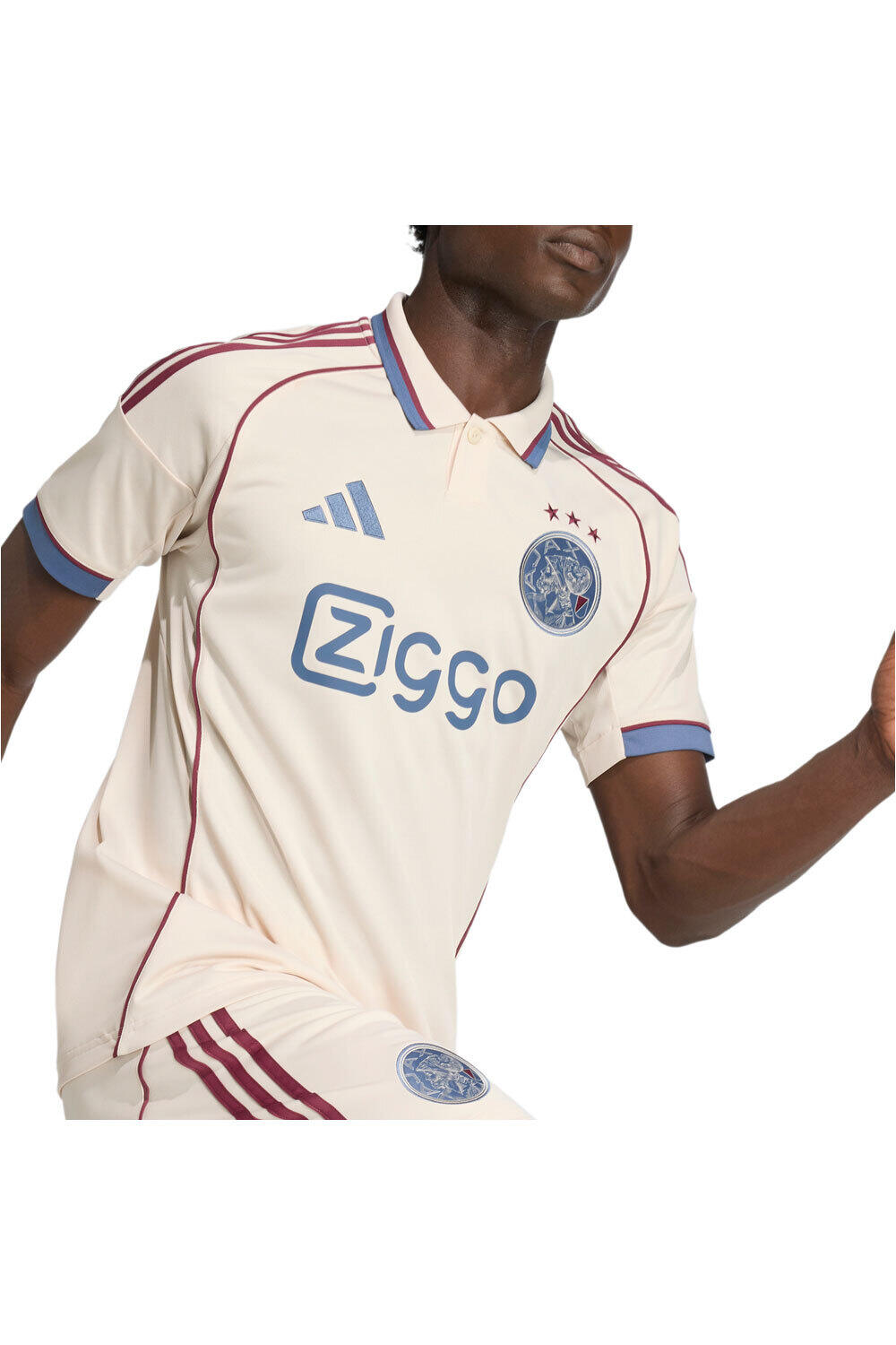 adidas camiseta de fútbol oficiales AJAX 26 3 JSY vista detalle