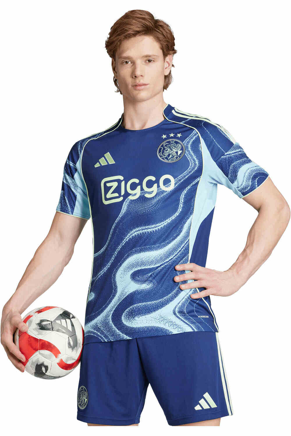 adidas camiseta de fútbol oficiales AJAX 26 A JSY vista frontal