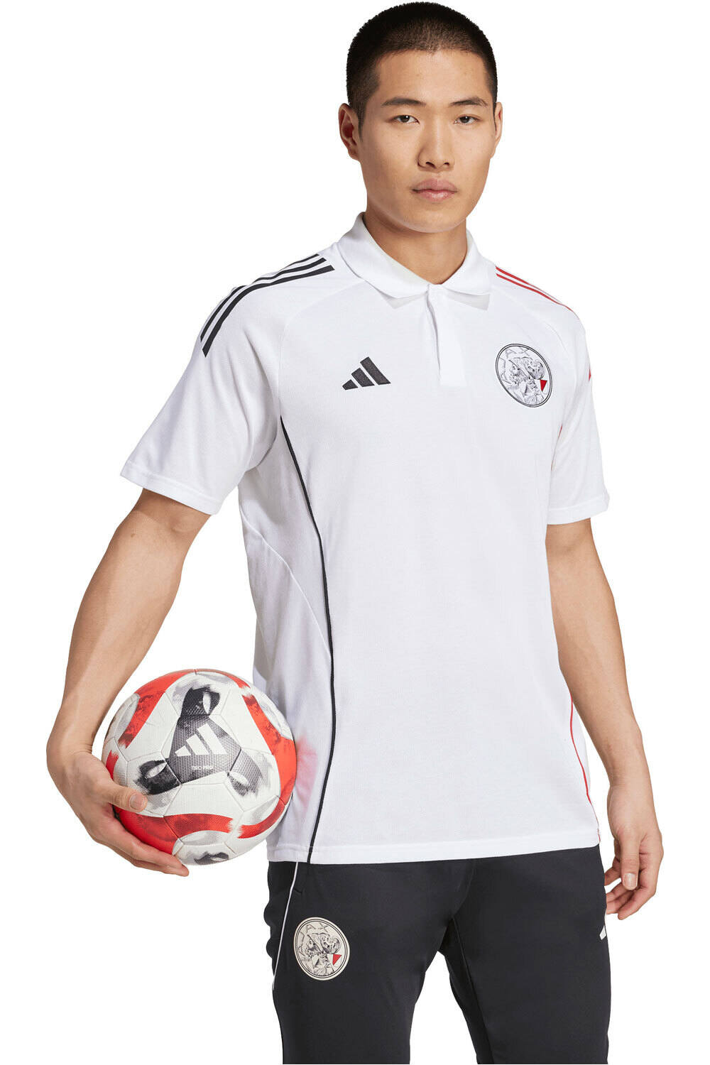 adidas camiseta de fútbol oficiales AJAX 26 POLO vista detalle