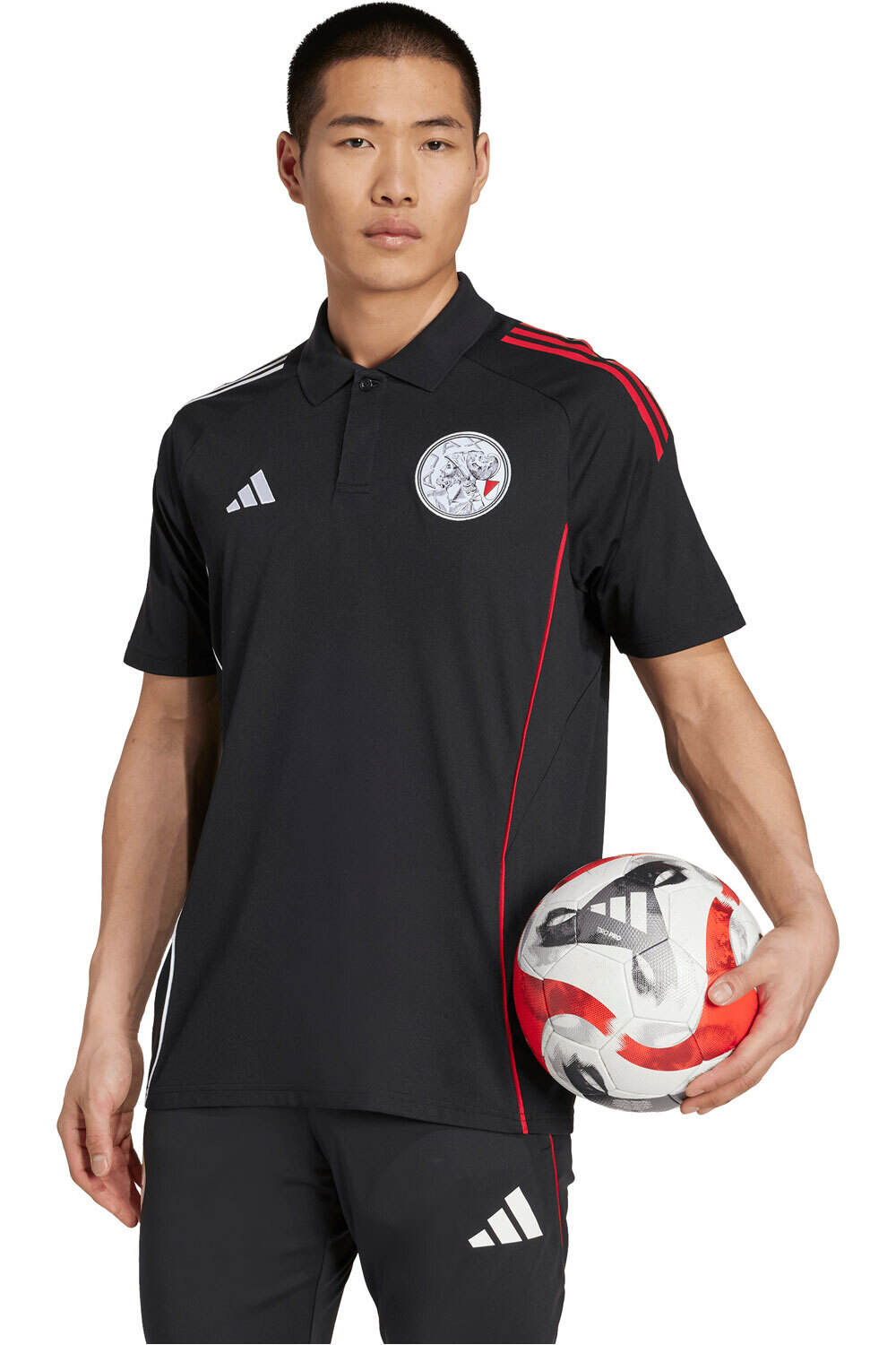 adidas camiseta de fútbol oficiales AJAX 26 POLO vista frontal