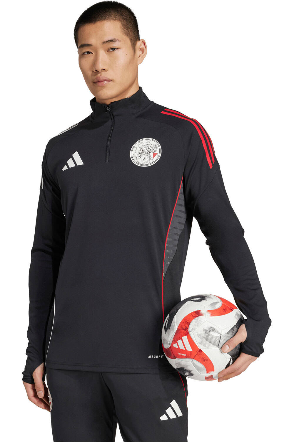 adidas camiseta de fútbol oficiales AJAX 26 TR TOP vista frontal