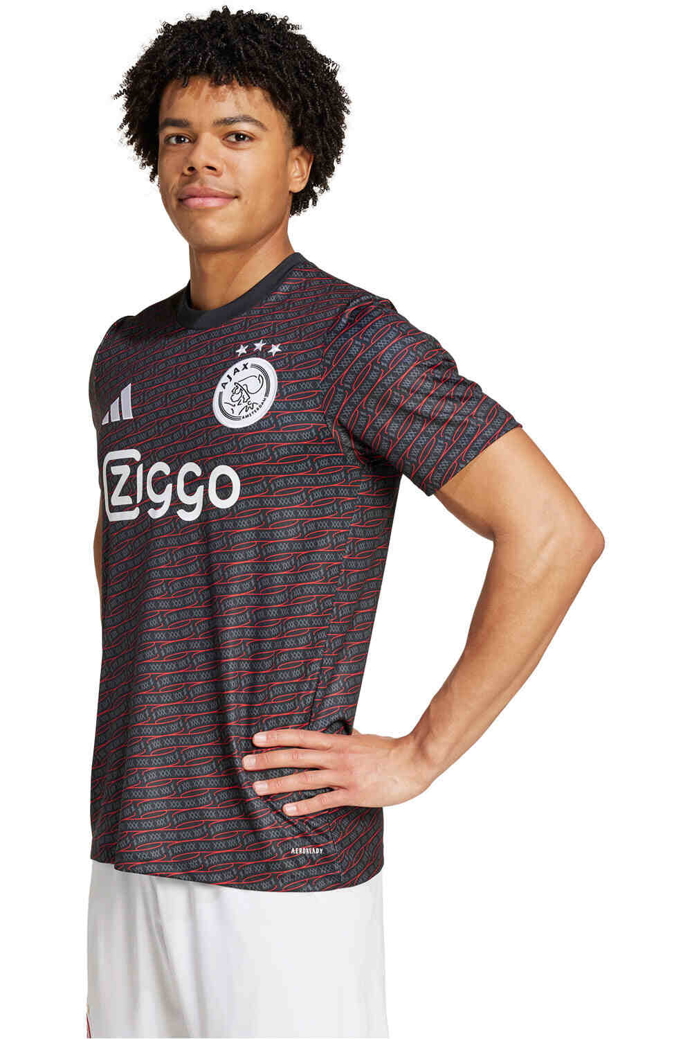 adidas camiseta de fútbol oficiales AJAX PRESHI vista frontal