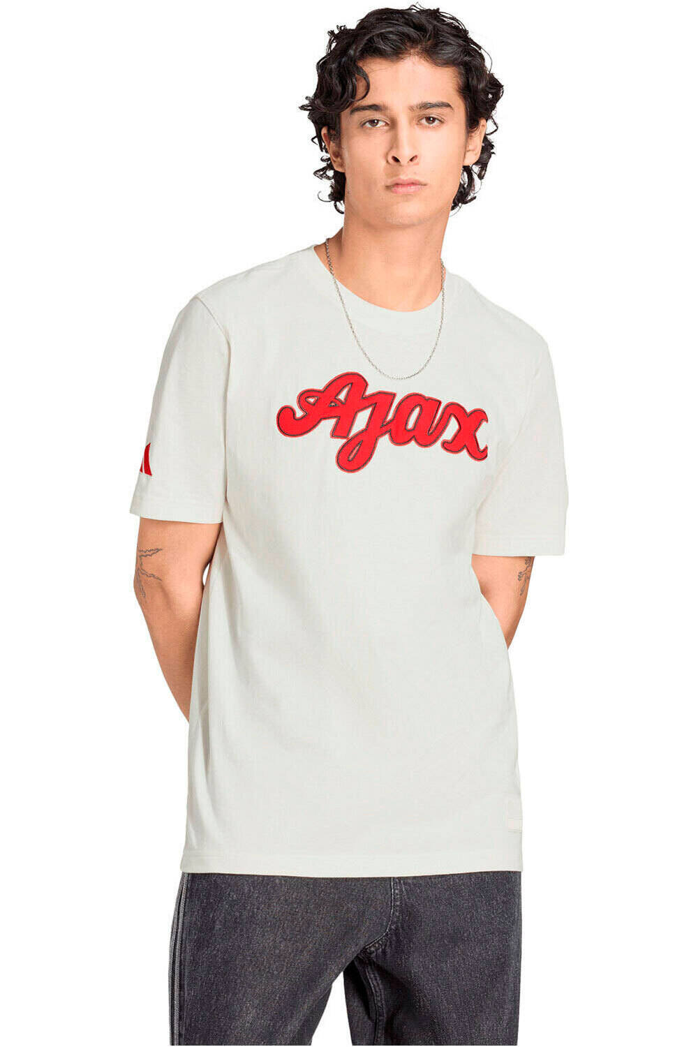 adidas camiseta de fútbol oficiales AJAX US vista frontal