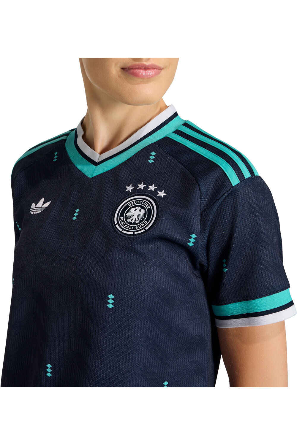 adidas camiseta de fútbol oficiales ALEMANIA 26 SEGUNDA EQUIPACIN vista detalle