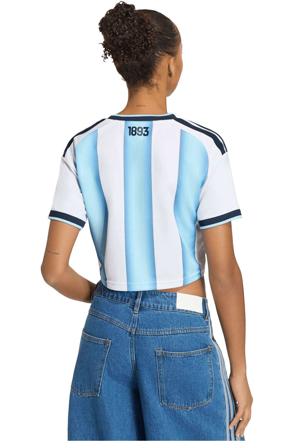 adidas camiseta de fútbol oficiales ARGENTINA 26 H JSY CROWD vista trasera