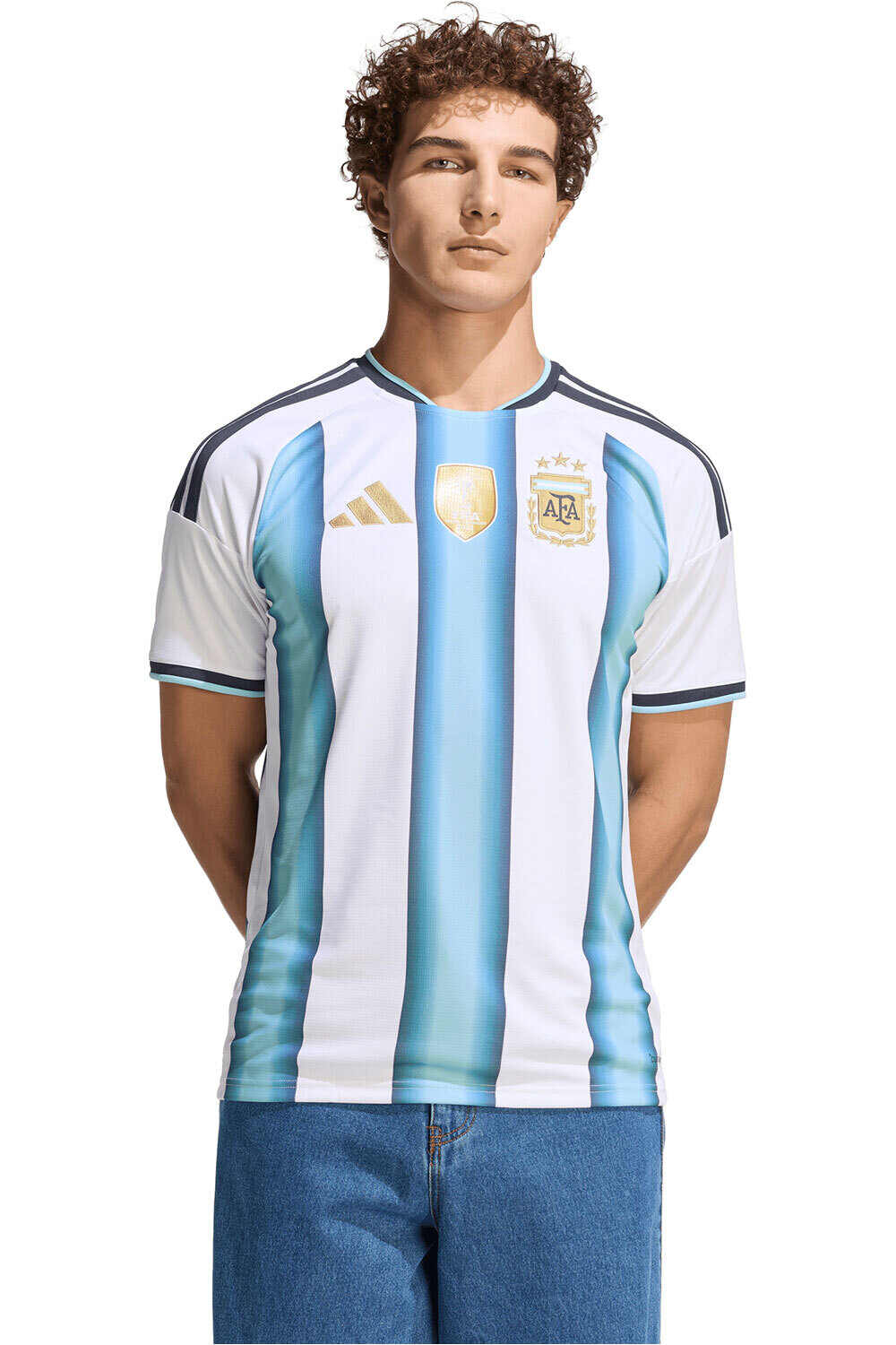 adidas camiseta de fútbol oficiales ARGENTINA 26 H JSY vista frontal
