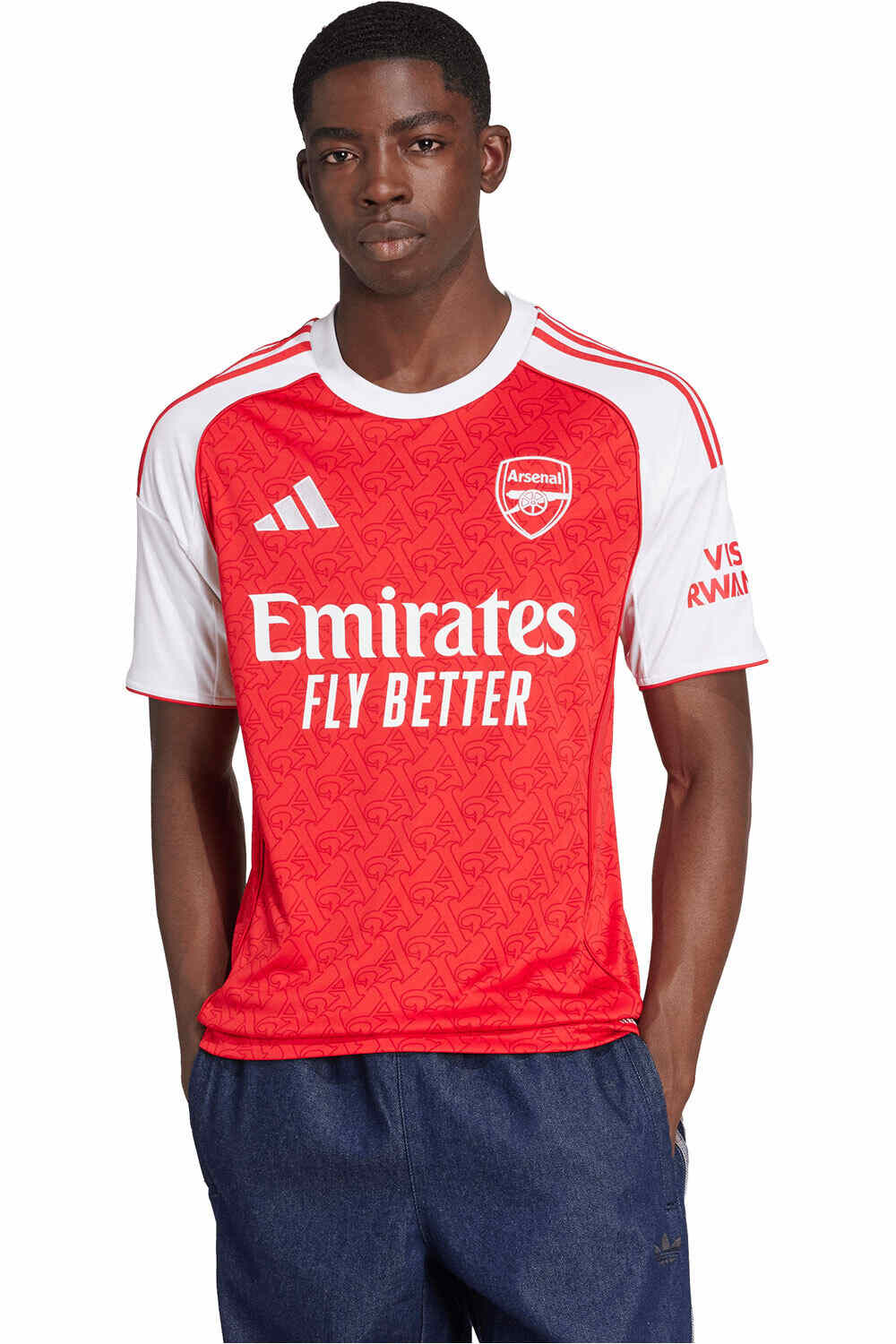 adidas camiseta de fútbol oficiales ARSENAL 26 H JSY vista frontal