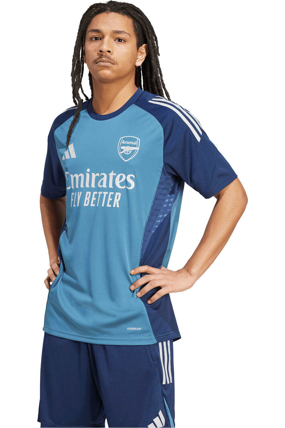 adidas camiseta de fútbol oficiales ARSENAL 26 TR JSY vista frontal