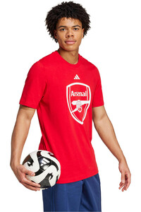 adidas camiseta de fútbol oficiales ARSENAL DNA GRAPHIC vista detalle