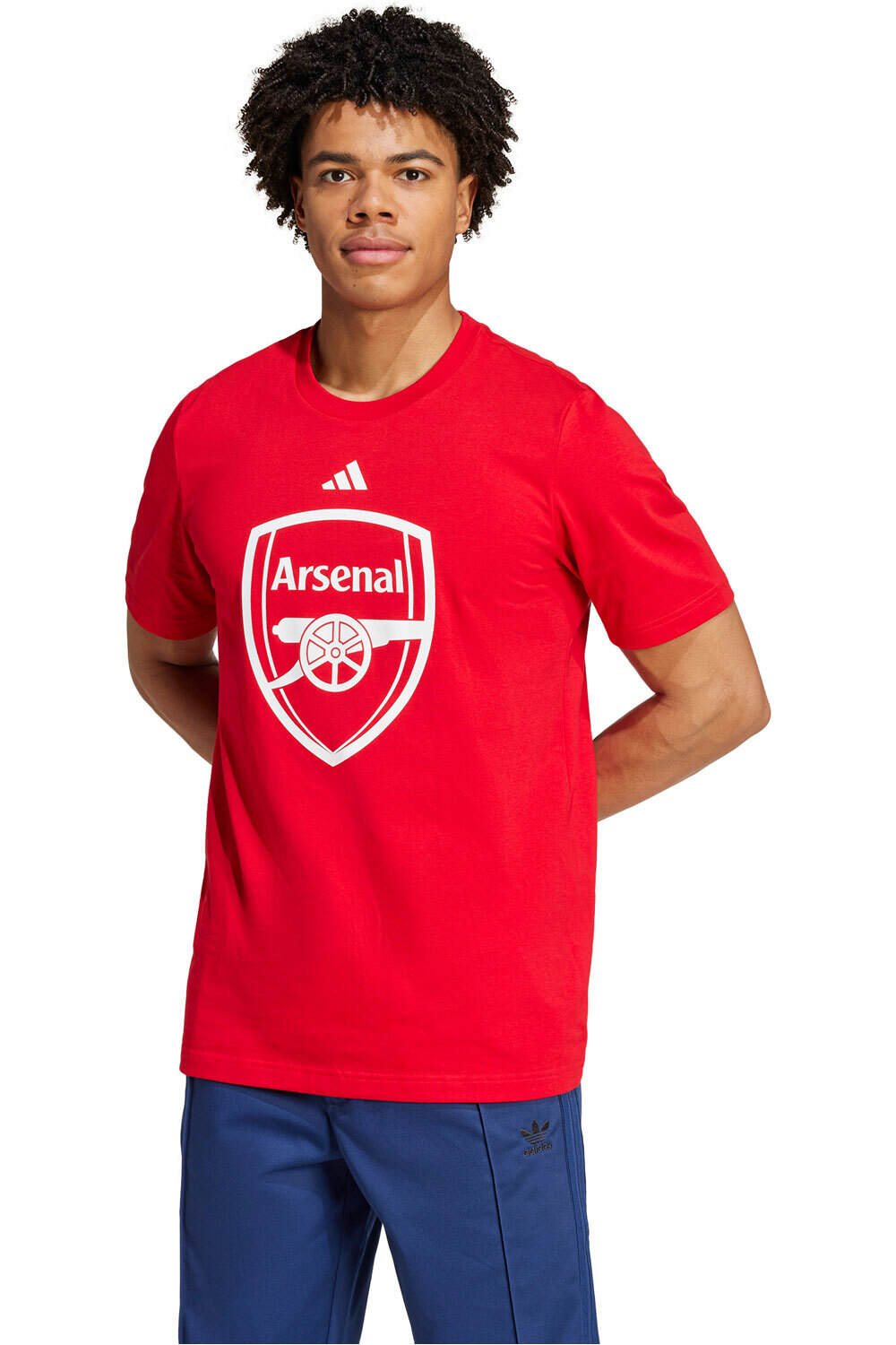adidas camiseta de fútbol oficiales ARSENAL DNA GRAPHIC vista frontal