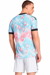 adidas camiseta de fútbol oficiales AUTHENTIC 2 EQUIPACION BELGICA 26 vista trasera